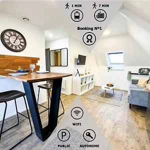  Appartement New : Lumiere & Confort Face A La Gare
